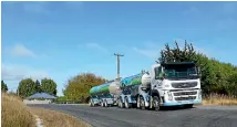  ?? FAIRFAX NZ ?? Fonterra operates one of the largest transport fleets in New Zealand and has more than 500 tankers on roads.