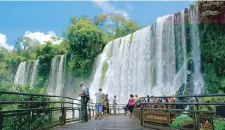  ?? ARCHIVO/ADN ?? Las cataratas del Iguazú hacen parte del parque Nacional.