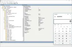  ??  ?? Figure 2: UISpy showing the properties of the button ‘seven’ of the calculator used to find the element properties for Winium