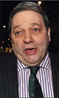  ??  ?? Joke in poor taste: Ukip MEP David Coburn