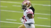  ?? KYUSUNG GONG — THE ASSOCIATED PRESS ?? San Francisco 49ers cornerback Richard Sherman on Nov. 29 against the Rams.