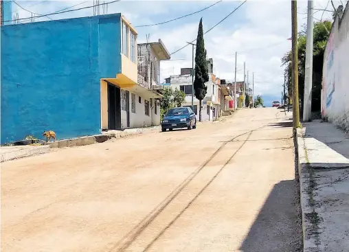  ?? /KARLA MUÑETÓN ?? Tres mil 800 metros cuadrados serán reconstrui­rán en la calle 5, tramo que abarca de la calle 12 a la calle 3