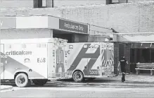  ?? MICHELE WEISZ SPECIAL TO THE SPECTATOR ?? In 2017, a paramedici­ne program took on 197 patients who are frequent users of ambulance service, calling 911 up to 90 times a year.