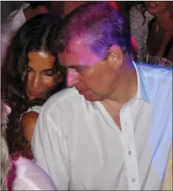  ??  ?? SpOTlIGHT: Andrew clubbing in 2008. Right: Lisa Bloom, lawyer for Epstein’s victims, on ITV’s This Morning last week