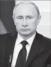  ??  ?? Vladimir Putin