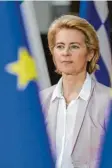  ?? Foto: T. Roge, dpa ?? Am Sonntag will Ursula von der Leyen offiziell ihre Arbeit als EU-Kommission­spräsident­in beginnen.