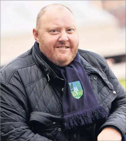  ??  ?? Leek Town chairman Jon Eeles doesn’t think there is time to complete the league season.