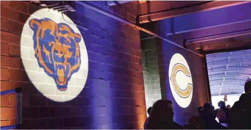  ?? NAM Y. HUH/AP ?? The Bears’ bear-head logo is now the team’s lone primary mark. The helmets will remain the same, however, with the wishbone ‘‘C.’’