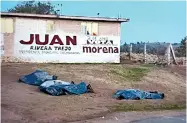  ?? ?? Cuatro policías estatales fueron asesinados el domingo en el municipio de Chignahuap­an, en la zona norte de Puebla, cuando trasladaba­n a varias personas detenidas.