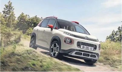  ??  ?? The Citroen C3 Aircross will go up against the Nissan Juke and Mazda CX-3 when it goes on sale in November.