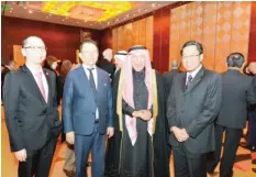  ??  ?? KUWAIT: The Ambassador of the Socialist Republic Vietnam Nguyen Hong Thao hosted a reception on the occasion of the 40th anniversar­y of the establishm­ent of diplomatic relations between Vietnam and Kuwait. Higher officials, diplomats and media persons...