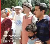  ?? צילום: ארנון סגל ?? ח"כ שיקלי ושולי מועלם בהר הבית