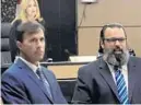  ?? MARC FREEMAN/SOUTH FLORIDA SUN SENTINEL ?? Scott Strolla, left, a podiatrist, with his brother, defense attorney Cory Strolla, wil get a new trial on sexual battery charges.