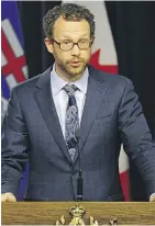  ?? FILES ?? Advanced Education Minister Marlin Schmidt said Alberta has capable people at universiti­es who can turn things around quickly.