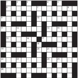  ?? PRIZES of £20 will be awarded to the senders of the first three correct solutions checked. Solutions to: Daily Mail Prize Crossword No. 15,576, PO BOX 3451, Norwich, NR7 7NR. Entries may be submitted by second-class post. Envelopes must be postmarked no l ??
