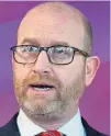  ??  ?? Challenger...Paul Nuttall