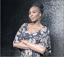  ?? [DAMON WINTER/THE NEW YORK TIMES] ?? Venus Williams at the W hotel in New York