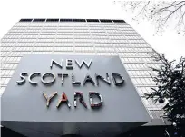  ??  ?? The sale of New Scotland Yard raised £370m.