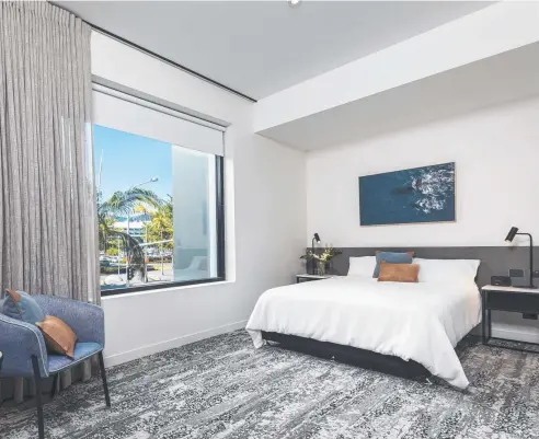  ?? Picture: SUPPLIED ?? PRIME POSITION: The new 76-room Oaks Cairns Hotel, to be operated by Oaks Hotels, Resorts and Suites, will begin taking guests next month for the building’s prime CBD site on the Cairns Esplanade.