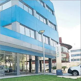 ?? TIGENIX ?? La sede de la biotecnoló­gica TiGenix en Lovaina