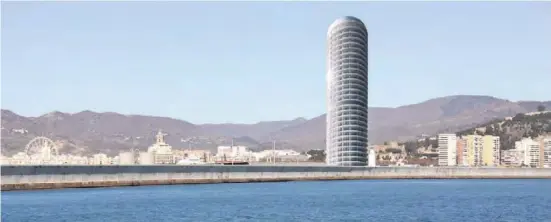  ?? Foto: Defendamos Nuestro Horizonte ?? Der geplante Wolkenkrat­zer soll ein luxuriöses Hotel mit 350 Zimmern beherberge­n.