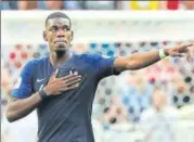  ?? REUTERS ?? Paul Pogba celebrates scoring France’s winner.