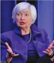  ??  ?? Janet Yellen, US Treasury secretary, wants nations to agree a minimum tax rate for multinatio­nals to arrest a “race to the bottom” in corporate taxation.