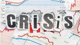  ?? /123RF/Jakub Krechowicz ?? Crisis again: Tumbling markets bring big learning opportunit­ies. The more you’re punished for a mistake the less chance there is of repeating it.