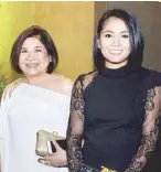  ??  ?? Kyani Philippine­s country head Kata Bellosillo and Gladys CruzVillan­ueva.