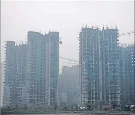  ?? ?? At least 200 housing projects in Greater Noida are way behind their schedules due to multiple reasons, officials said.