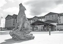  ??  ?? The Great Wolf Lodge opened for business in Scottsdale on Sept. 27, 2019. It is the 18th Great Wolf Lodge indoor water park resort in North America and its first location in the Southwest. It is also the first indoor water park resort in Arizona.