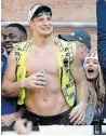  ?? BACKGRID, INC., FILE PHOTO ?? The fun-loving style of Rob Gronkowski, pictured, should mesh well with Bruce Arians, regarded as a players’ coach.