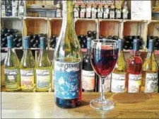  ?? SUBMITTED PHOTO ?? Terhune Orchards Winery’s Blueberry Wine, Harvest Blues, won the Governor’s Cup for Best Fruit Wine.