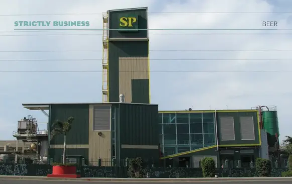  ??  ?? Beer central … the Port Moresby plant of the SP Brewery, which has been in business for 65 years.