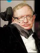  ?? AFP ?? Photo taken Feb. 8, 2015 shows British scientist Stephen Hawking at the British Academy Film Awards at the Royal Opera House in London.