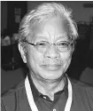  ??  ?? Tan Sri Datuk Amar Dr James Masing