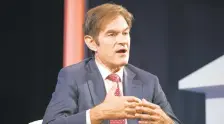  ?? AP ?? Mehmet Oz is running for Senate in Pennsylvan­ia in 2022.