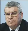  ??  ?? THOMAS BACH: Call for IOC president’s resignatio­n as body said to be complicit in scandals.