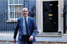  ?? ?? CLAIMS: Dominic Raab’s actions are being investigat­ed.