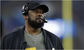  ??  ?? Mike Tomlin was just 36 when he won his first Super Bowl. Photograph: Gail Burton/AP