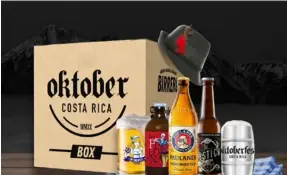  ?? Of PARA Ln ?? Fiebres del Oktoberfes­t tienen una opción para disfrutar donde prefieran. El kit estará a la venta hasta finales de octubre.