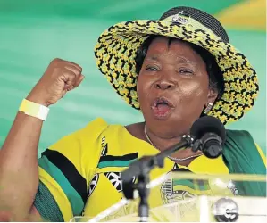  ?? / JACKIE CLAUSEN ?? Nkosazana Dlamini-Zuma is set to be appointed minister after being sworn in as MP by President Jacob Zuma.