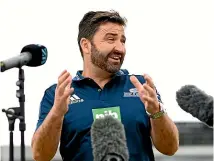  ?? GETTY IMAGES ?? Blues chief executive Andrew Hore wants vaccinated fans to be allowed to attend Super Rugby matches as a reward for doing the right thing during the pandemic.