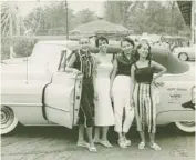  ?? MARIAN TATUM-WEBB ?? An image circa 1958 from WANN Radio Station Records, National Museum of American History, Smithsonia­n Institutio­n, is part of “The Negro Motorist Green Book” at the Illinois Holocaust Museum in Skokie.