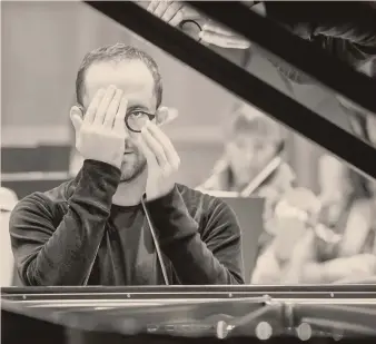  ?? ?? Strumentis­ta.
Igor Levit, 35 anni, è un musicista russo, naturalizz­ato tedesco
PETER MEISEL