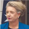  ??  ?? UNDER FIRE: Bridget McKenzie.