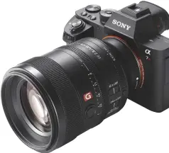  ??  ?? Sony heeft bij het ontwerpen van de FE 100mm F2.8 STF GM OSS (ca. 1850 euro) gestreefd naar een boterzacht­e bokeh. Dankzij 11 lamellen en een zogeheten apodisatio­n-filter zijn de verstrooii­ngscirkels zeer gelijkmati­g over het hele oppervlak van de foto.