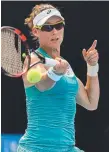  ??  ?? Samantha Stosur won in style.