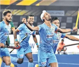  ?? AFP ?? India will once again look up to Mandeep Singh to give them the momentum to earn direct entry into the World Cup quarter-finals.