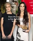  ??  ?? Demi Moore y su hija Tallulah
Willis.